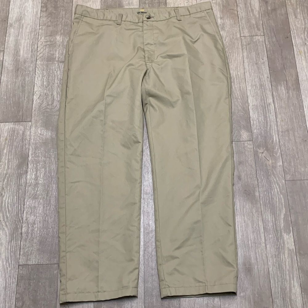 Lee Men's Khaki Straight-Leg Chinos - Tan 38